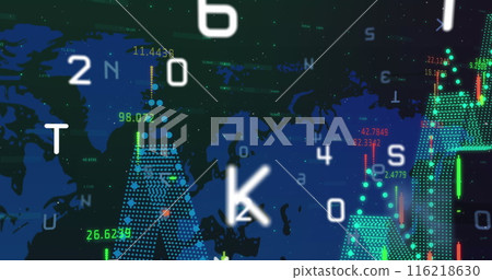 Image of financial data processing 116218630