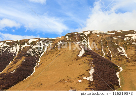 View on the Caucasus mountains in Georgia 116219878