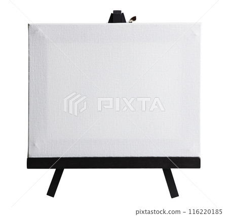 Canvas and easel Canvas and easel 116220185