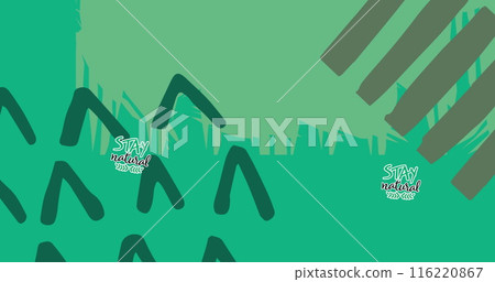 Image of stay natural text over field 116220867