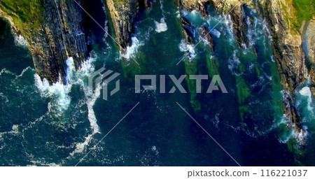 Image of stay natural text over sea 116221037