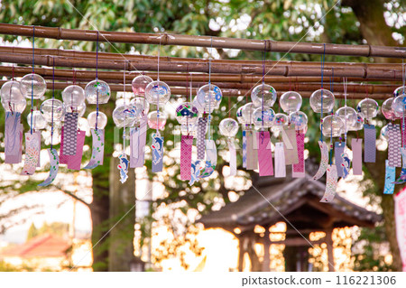 Scenery with wind chimes Scenery with wind chimes 116221306
