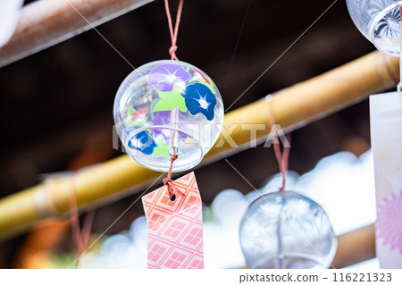 Scenery with wind chimes Scenery with wind chimes 116221323