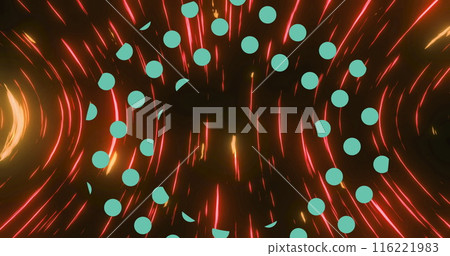 Image of text with globe and network of connections 116221983