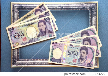 New and old banknotes 116223222