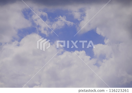 藍天白雲(背景素材) 藍天白雲(背景素材) 116223261