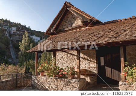 Agios Ioannis Lampadistis Monastery at Kalopanagiotis village. Nicosia District, Cyprus. 116223572