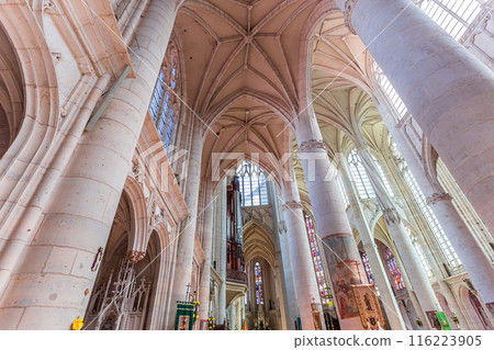 Saint-nicolas-de-port basilica, France, interiors Saint-nicolas-de-port basilica, France, interiors 116223905