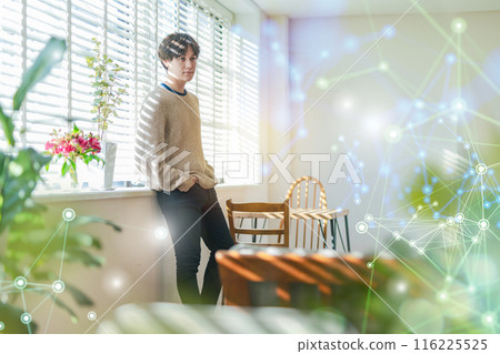 住在時尚房間裡的男人 116225525