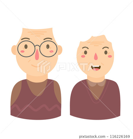 grand parents day illustration 116226169