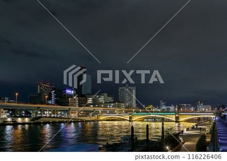Sumidagawa Night view Sumidagawa Night view 116226406