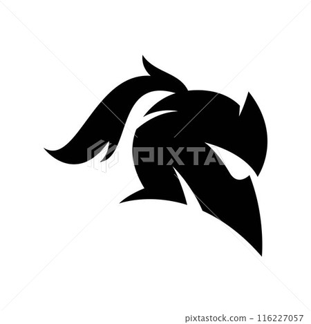 Spartan helmet logo images illustration 116227057
