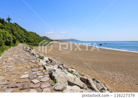 Katahama Jusanri seen from the Hinode Stone Gate area, Tahara City, Aichi Prefecture Katahama Jusanri seen from the Hinode Stone Gate area, Tahara City, Aichi Prefecture 116227379