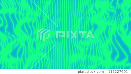 Image of green neon lights over blue background Image of green neon lights over blue background 116227601