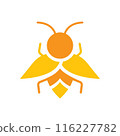 Bee logo images 116227782