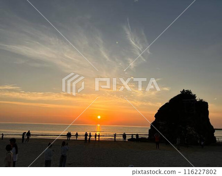 Sunset at Inasa Beach Sunset at Inasa Beach 116227802