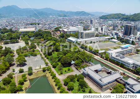 Shizuoka city center around Sunpu Castle 116227860