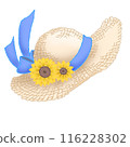 straw hat 116228302