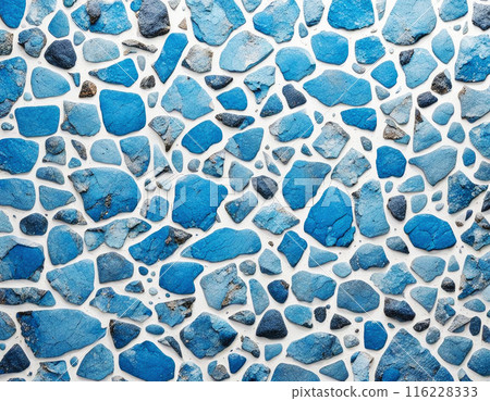 Abstract background with porous stone texture white and blue color 116228333