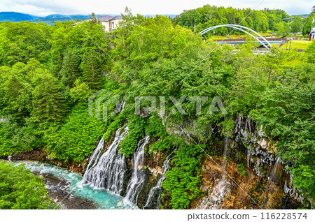 Shirahige Waterfall in Biei, Hokkaido 116228574