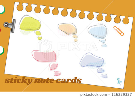 Memo, sticky note 116229327