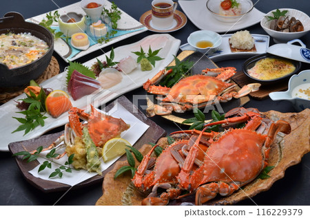 The ultimate crab full course: Enjoy the local specialty crab 116229379