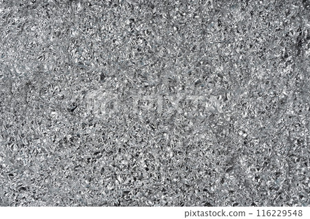 Aluminum Foil Paper, Wrinkled Aluminium Paper Pattern, Crumpled Tin Material Piece Aluminum Foil Paper, Wrinkled Aluminium Paper Pattern, Crumpled Tin Material Piece 116229548