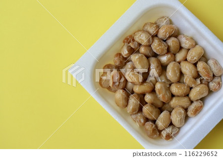 Large-grain natto from Hokkaido in a package - fermented food Large-grain natto from Hokkaido in a package - fermented food 116229652