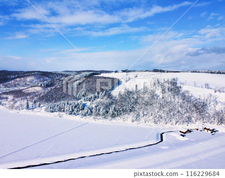 冬季北海道航拍 冬季北海道航拍 116229684