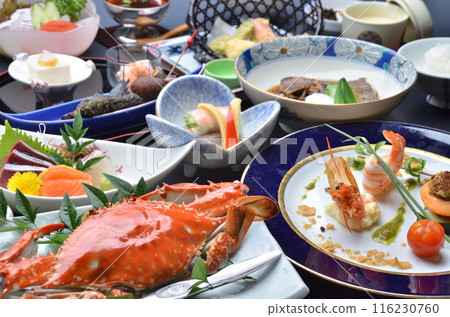 A dish where you can enjoy the finest seafood and Japanese flavors A dish where you can enjoy the finest seafood and Japanese flavors 116230760