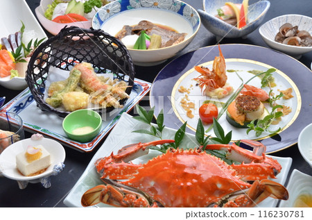 全套新鮮海鮮與傳統日本料理 116230781