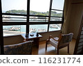 View from a traditional Japanese room by the sea 116231774
