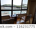 View from a traditional Japanese room by the sea 116231775
