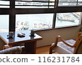 Japanese-style room with a harbor view: A peaceful morning 116231784