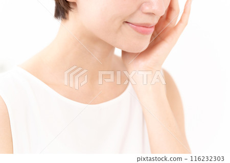 照鏡子的女人，美麗，滋潤 116232303