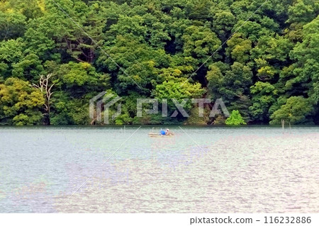 一碧湖雨季風景 116232886