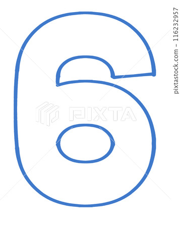 第六號插畫素材 第六號插畫素材 116232957