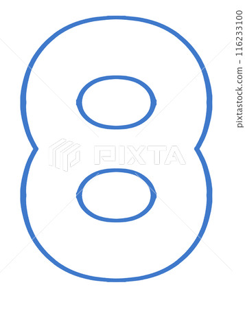 第八號插畫素材 第八號插畫素材 116233100