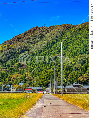 Vast rural landscape, Takefu, Fukui Prefecture 116234047