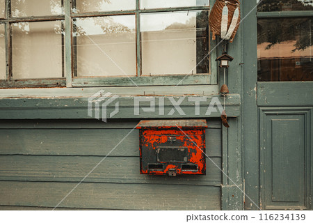 舊建築及郵箱[妻籠宿] 116234139