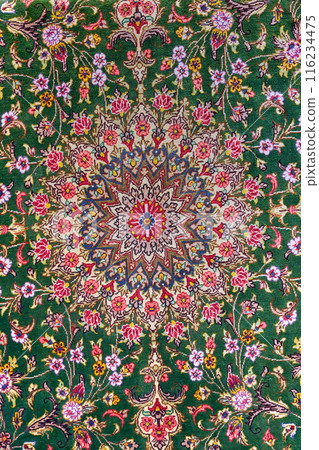 使用的藝術品:來自正宗波斯地毯的令人驚嘆的圖案 使用的藝術品:來自正宗波斯地毯的令人驚嘆的圖案 116234475