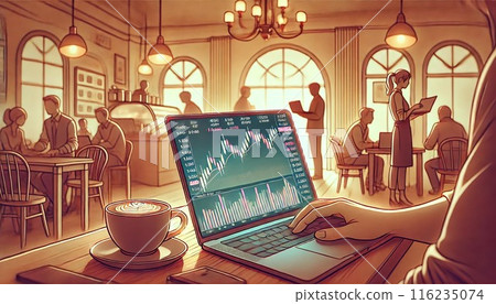 Daily life illustrations 116235074