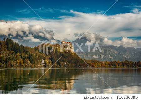 Bled Castle, Slovenia. 116236399