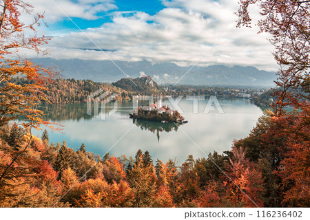 Lake Bled, Slovenia 116236402