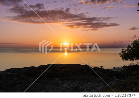 菲律賓高哈幹島的日落 菲律賓高哈幹島的日落 116237074