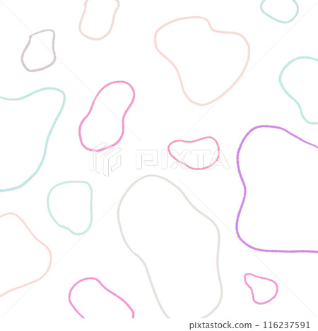 Background image of loose abstract curves - Pastel Background image of loose abstract curves - Pastel 116237591