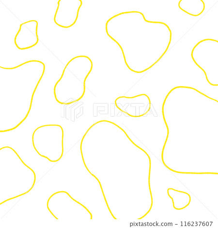 Background image of soft abstract curves - Yellow Background image of soft abstract curves - Yellow 116237607