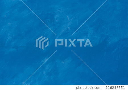 Blue abstract pattern metal wall paint solid surface rough background texture backdrop grunge brush 116238551