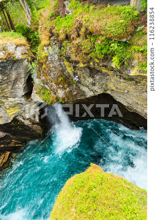 Gudbrandsjuvet gorge in Norway 116238854