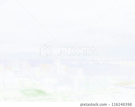 東京灣風光。插圖風格的照片。 116240398